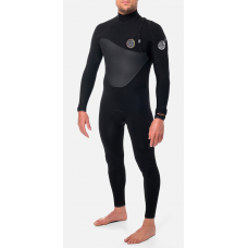 TRAJE NEOPRENO Rip Curl Flashbomb E7 Heat Seeker 4/3 Zip Free black